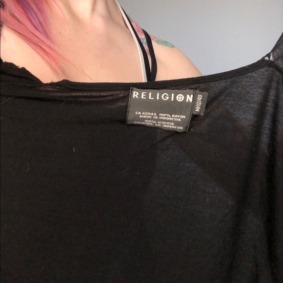 Religion Shredded Knots Cardigan - Picture 9 of 9